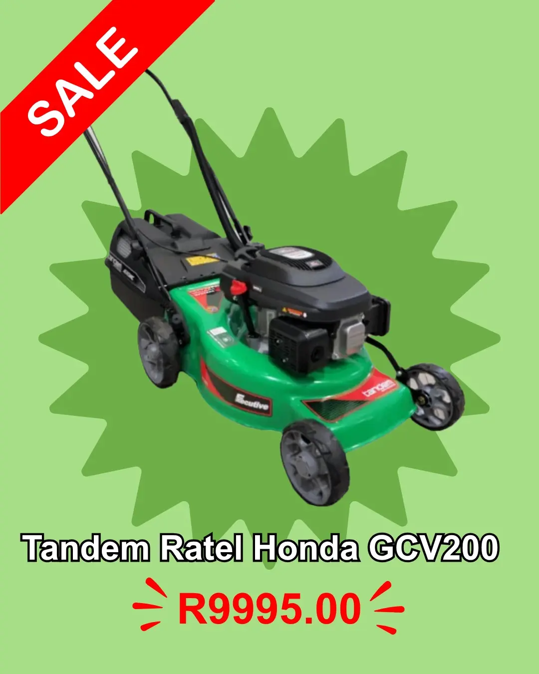 Tandem Ratel Honda GCV200